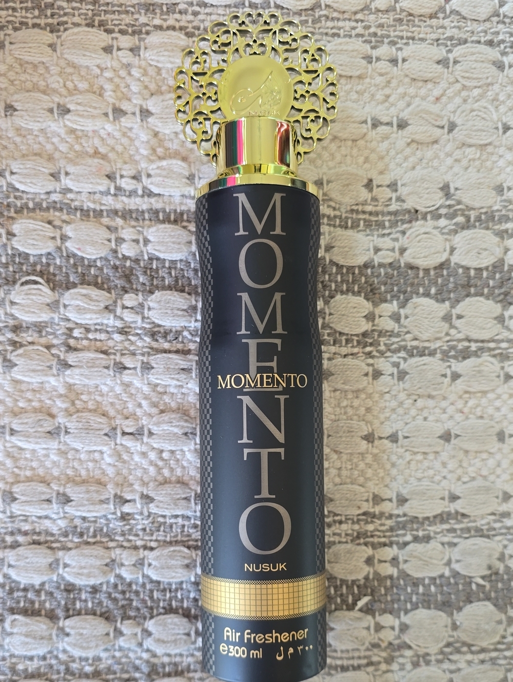 Black & Gold Decorative Air Freshener